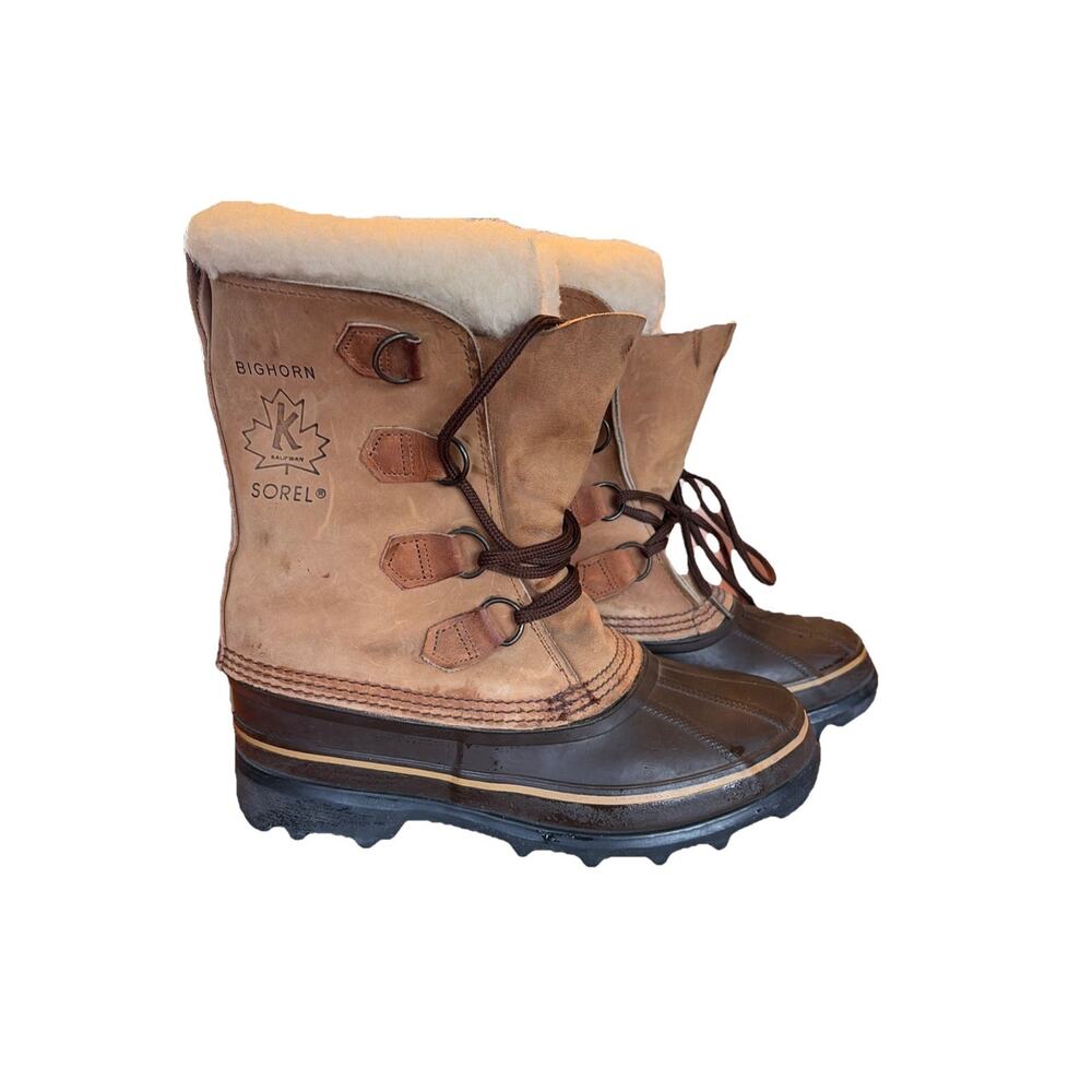 Sorel Bighorn Mens Size 6 Winter Snow Boots
